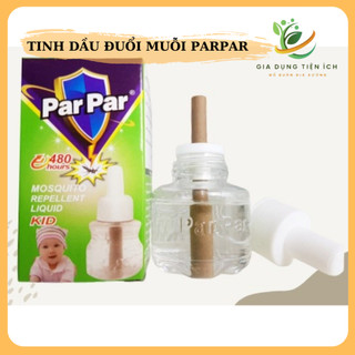 Tinh dầu đuổi muỗi parpar, đuổi muỗi hiệu quả, an toàn cho cả trẻ nhỏ