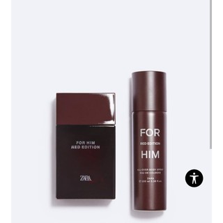 Set nước hoa nam For Him Black Edition 100ml