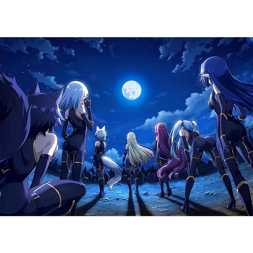 Tranh dán tường SHADOW GARDEN trang trí decor phòng học tập làm việc by Manka