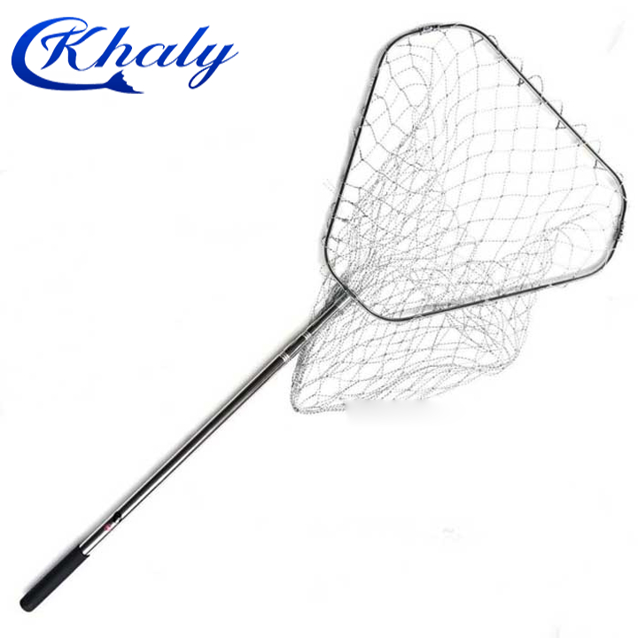 KhaLy Vợt Cá Inox, Vợt Cá Inox Vành Tam Giác Cao Cấp GC-18