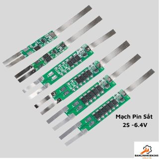 Mạch Sạc Bảo Vệ Pin Sắt Lifepo4 3.2v 2s - 6.4v 2-6-9A