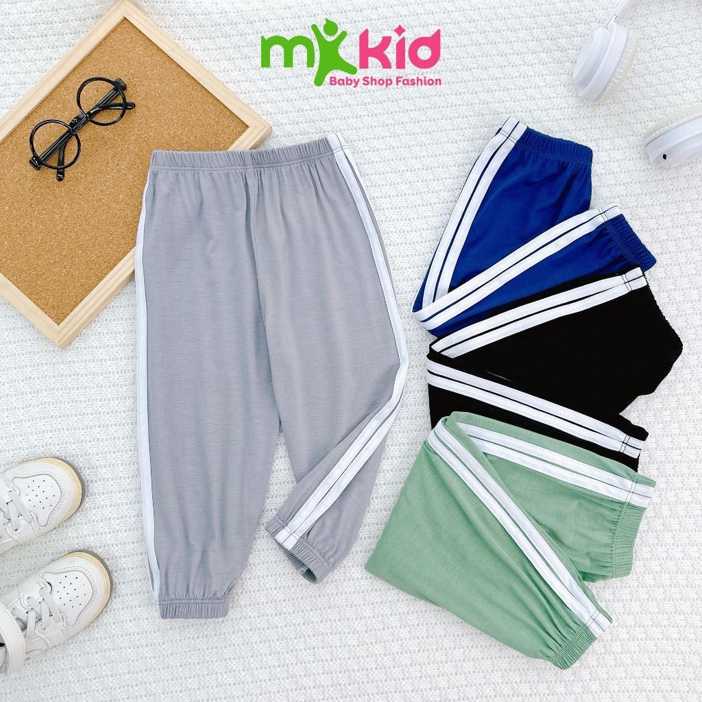 Quần Dài Cho Bé Trai Bé Gái 7-26KG , Phong Cách Thể Thao Năng Động cho bé chất thun lạnh mềm mát