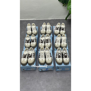 Giày thể thao 3 vạch đế nâu