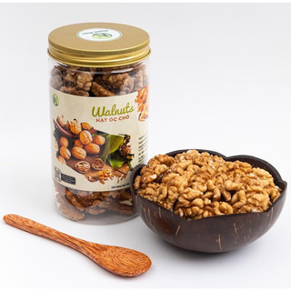 Nhân hạt óc chó mỹ gia tường organic nhân hạt óc chó vàng sấy nguyên vị nhập khẩu mỹ 400g