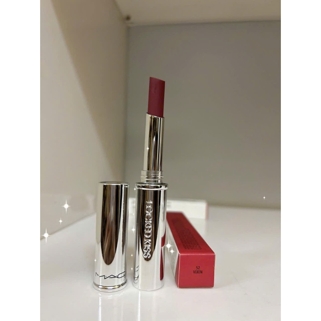 Son thỏi lì Mac Rouge À Lèvres Locked Kiss 24h Lipstick màu 79 95 86 67 99 65 98 52 69