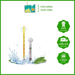 Nhiệt Kế dán bể cá 15cm - Nhiệt kế thủy ngân