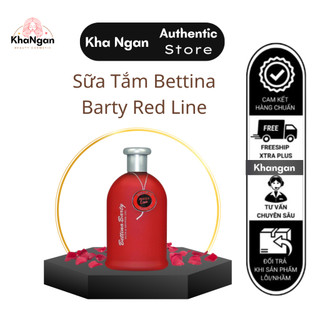 Sữa tắm bettina barty red line 500ml