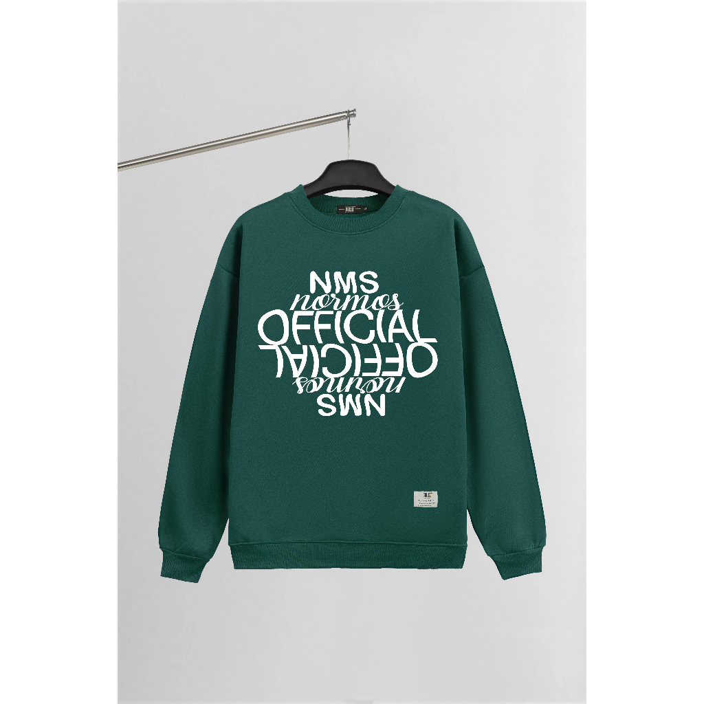 Áo Sweater Unisex HALEY HD445 Dài Tay Form Rộng OFFICIAL Mặc Đôi Phong Cách Trẻ Trung Chất Vải Nỉ Bông Ấm Áp