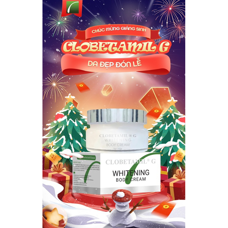 VIP 🌱 KEM BODY CLOBETAMIL G SIÊU TRẮNG DA, MAKEUP, CHỐNG NẮNG , SIÊU THẤM, KHÔNG BẾT RÍT, KHÁNG NƯỚC KHÔNG TRÔI
