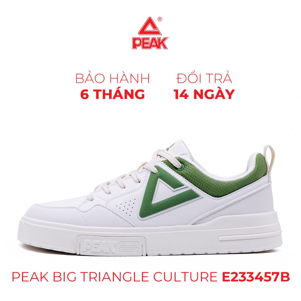 Giày thể thao nam PEAK Big Triangle Culture Board Shoes E233457B - Giày sneaker nam, giày casual chính hãng