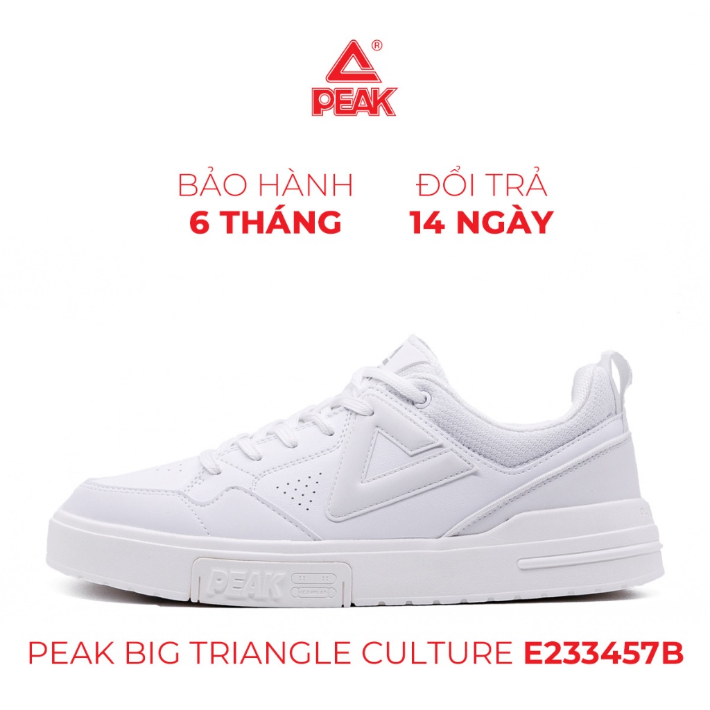 Giày thể thao nam PEAK Big Triangle Culture Board Shoes E233457B - Giày sneaker nam, giày casual chính hãng