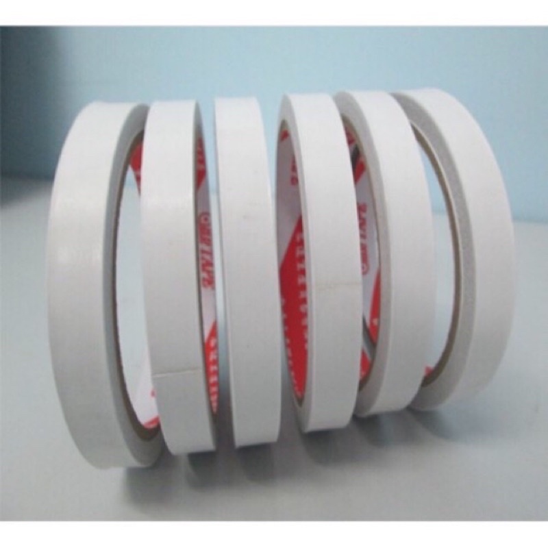 Băng dính 2 mặt 1cm, 2cm, 5cm