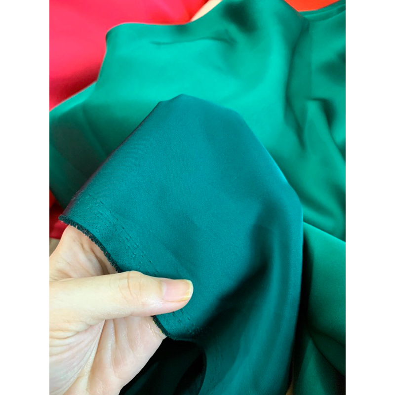 [ VẢI NAKI ]Bảng màu 2 - Vải Lụa Hàn Châu ( Lụa Tô Châu, Mã não ) dòng cao cấp dày xịn khổ 1,5m