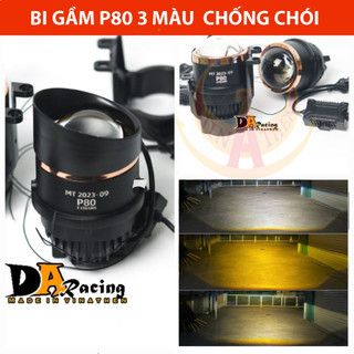 Đèn bi gầm 3.0 p80 60w/12.24v/dc 3 màu cắt sáng pha màn chập chống chói