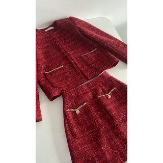 Cherie Set thiết kế set ba món tweed cao cấp