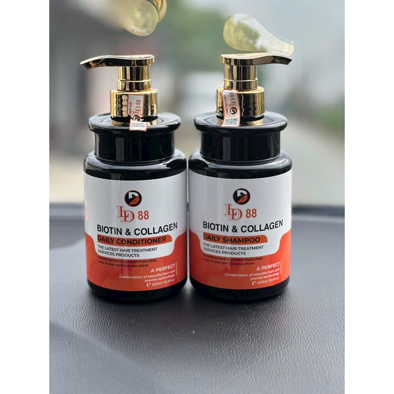 Dầu gội xả Biotin & Colagenl LD88