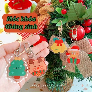 [CÓ SẴN] Móc khoá Giáng sinh random mẫu 2