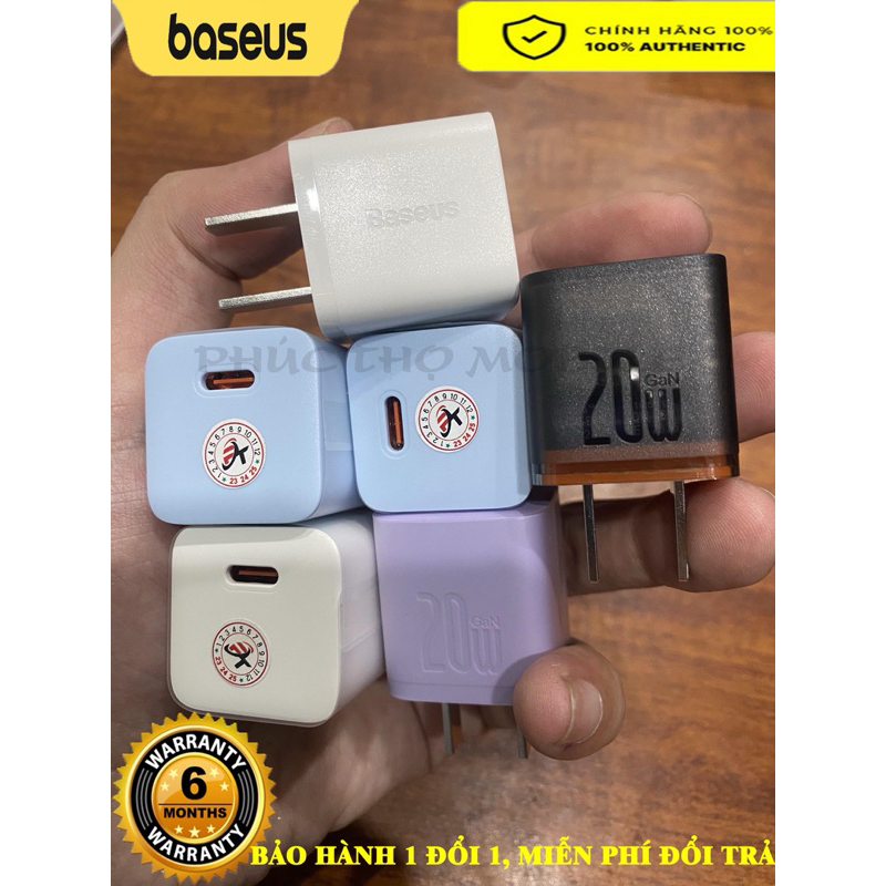 Củ sạc 20W BASEUS GaN5 chính hãng