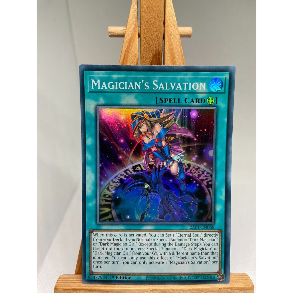 Thẻ Bài Yugioh Spell Magician's Salvation - RA01-EN068