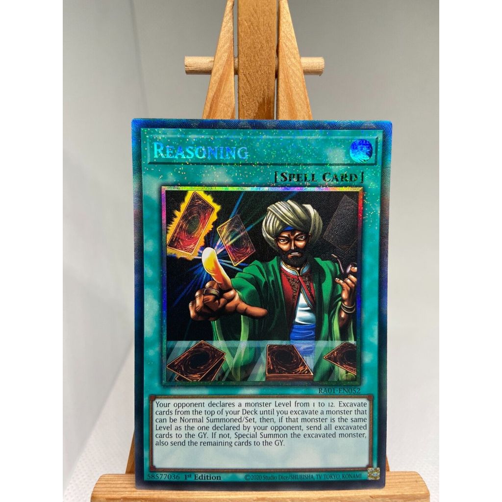 Thẻ Bài Yugioh Spell Reasoning - RA01-EN052
