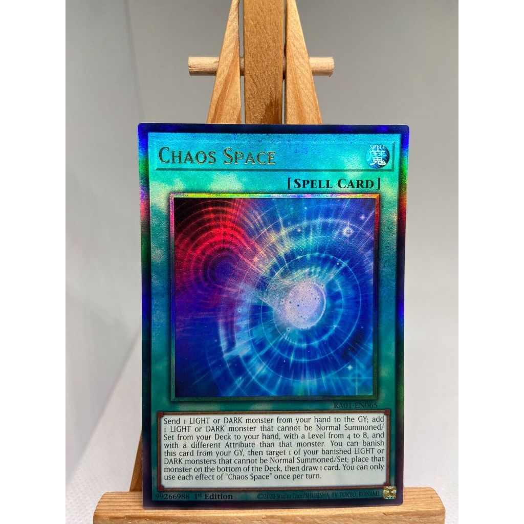 Thẻ Bài Yugioh Spell Chaos Space - RA01-EN065