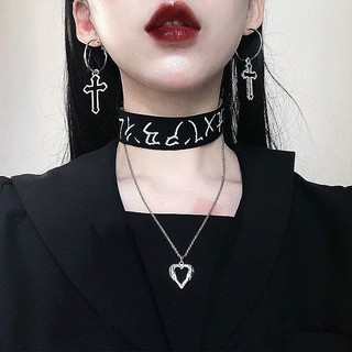 Dây Chuyền Mặt Trái Tim Rỗng Style Hàn Quốc