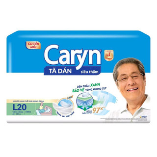 TÃ DÁN CARYN L 20 ( nữ từ 50-65kg, nam từ 60-75kg)