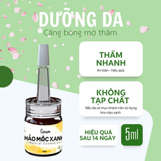 Serum Thảo Mộc Xanh Combo ( 1 Kem Face - 1 Vàng)