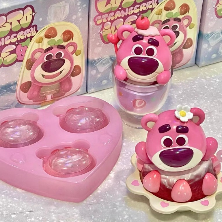 Blindbox Lotso Ice ngộ nghĩnh, Hộp mù ngạc nhiên Gấu dâu Cute _ TingTing