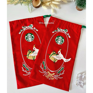 [CHÍNH HÃNG] Túi Vải dây rút Starbucks