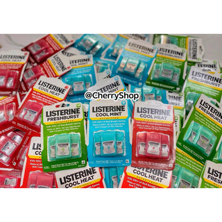 [Hàng USA]Miếng ngậm thơm miệng Listerine Pocketpaks (Vĩ 3 hộp x 24 miếng)