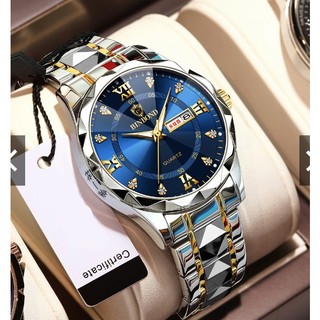 Đồng hồ nam binbond mb2 kiểu quartz mặt kính sapphire thép chống gỉ chống nước, kiểu dáng thời trang sang trọng