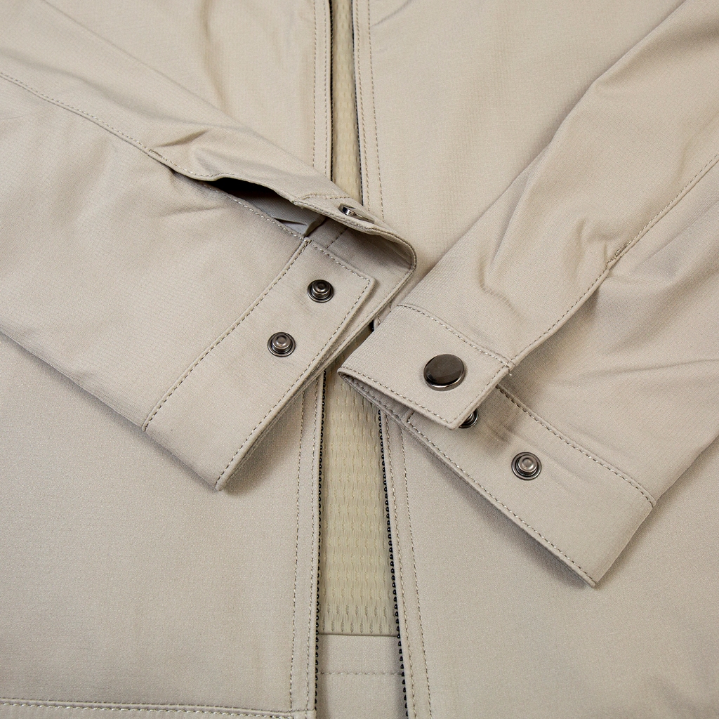 Áo khoác nam 2 lớp cổ bẻ dáng suông Vĩnh Tiến chất liệu microfiber chống mưa gió 950 - K007