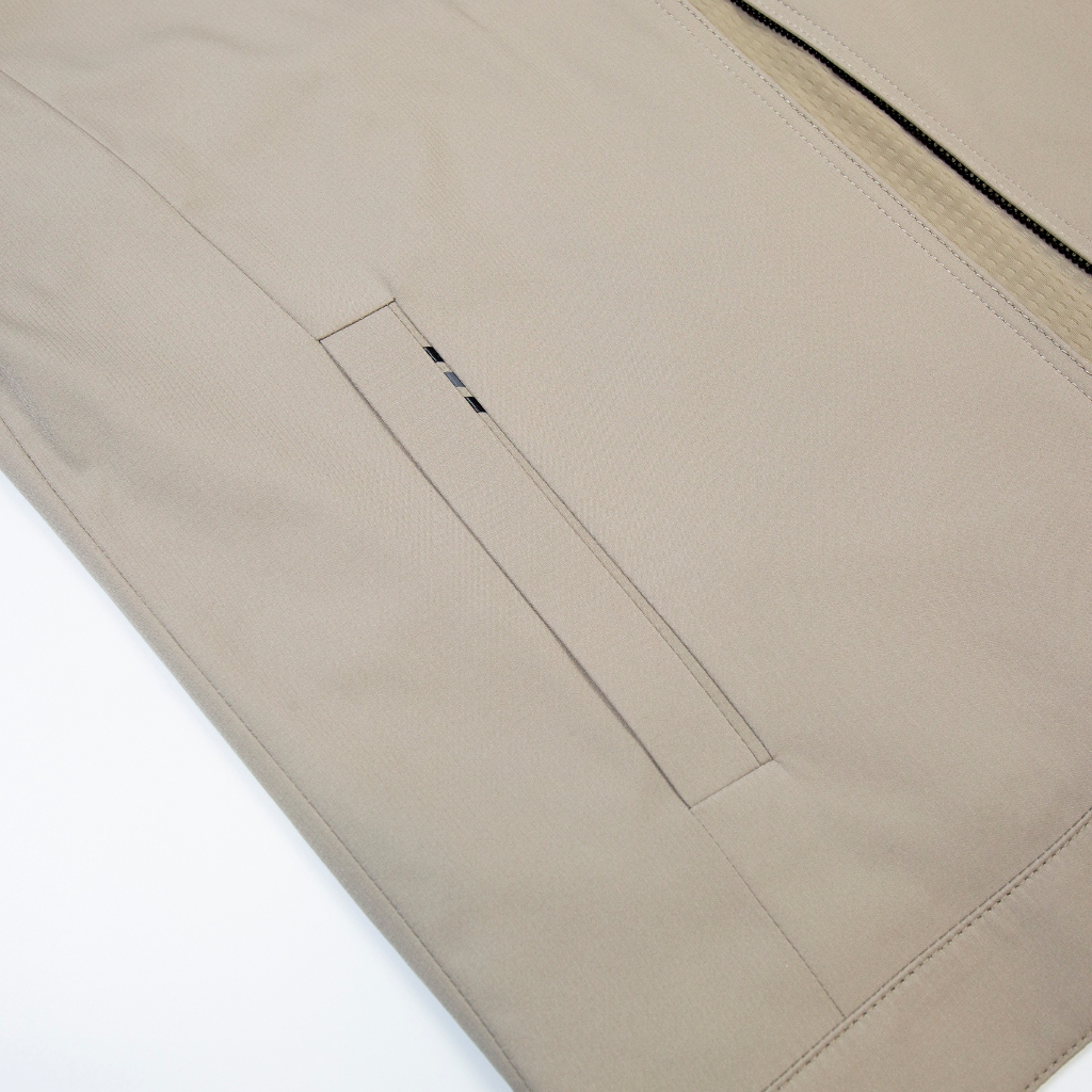 Áo khoác nam 2 lớp cổ bẻ dáng suông Vĩnh Tiến chất liệu microfiber chống mưa gió 950 - K007