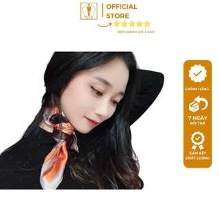 Khăn lụa vuông choàng cổ size 70x70 cm - khăn lụa bandana