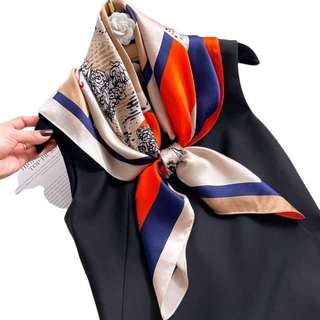 Khăn lụa vuông choàng cổ size 70x70 cm - khăn lụa bandana