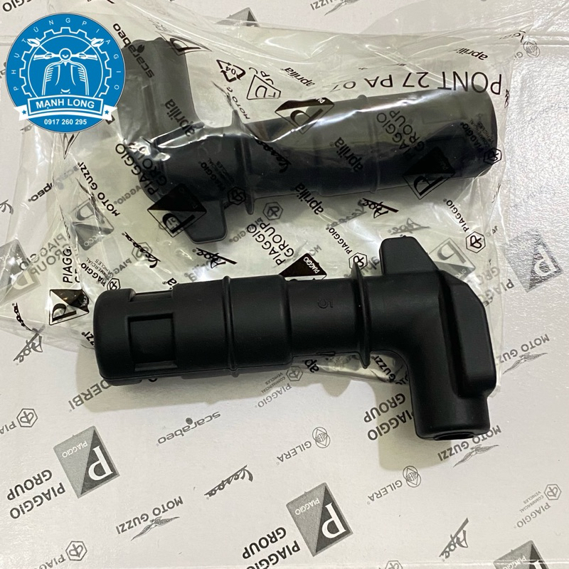 Đầu chụp bugi Piaggio - vespa 2v, 2vie, 3v, 3viget