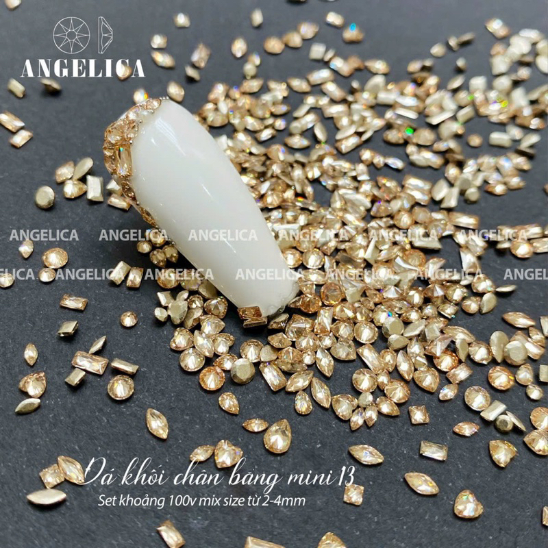 Set đá khối chân bằng supper mini siêu sáng