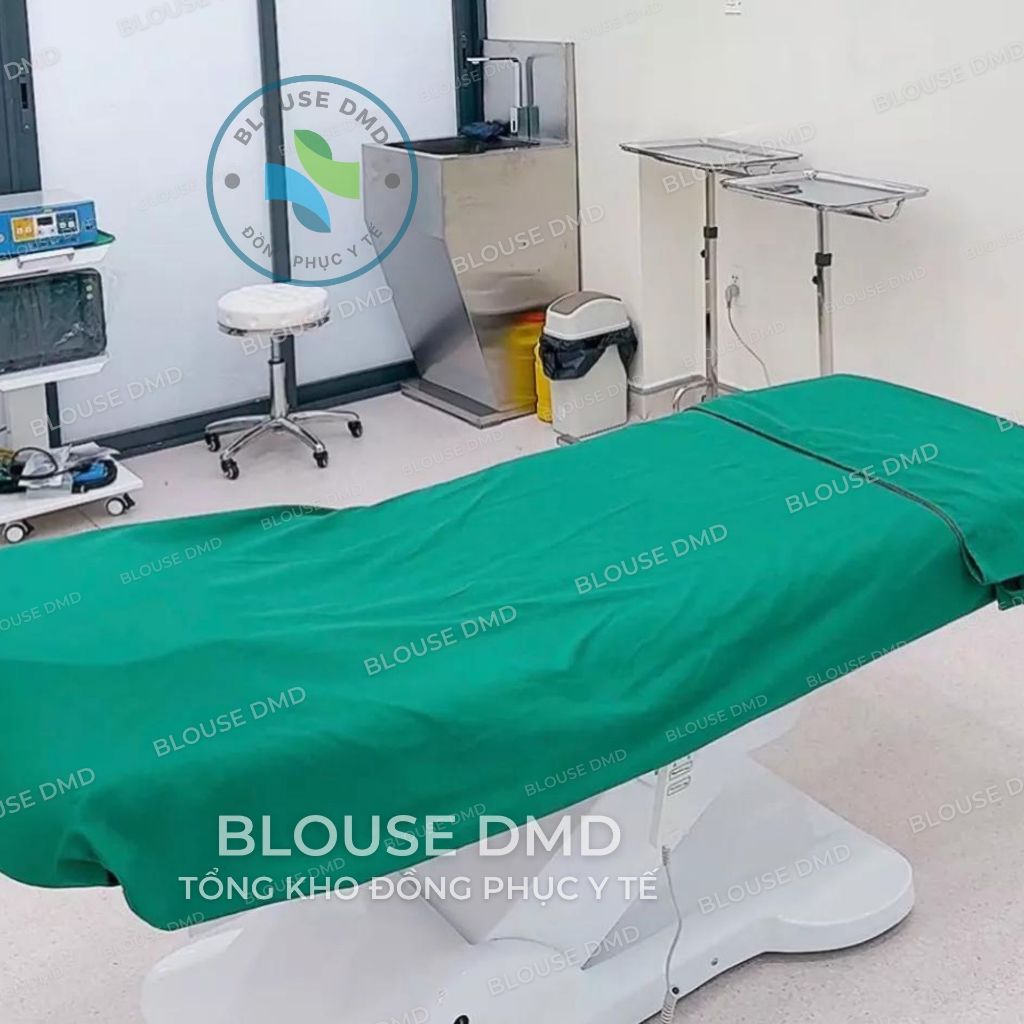 Khăn trải bàn, săng y tế phủ bàn tít phẫu thuật vải kaki chuyên dụng