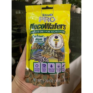 Tetra pro plecowafers : thức ăn cao cấp cho cá pleco & cá tầng đáy tetra pro pleco wafers