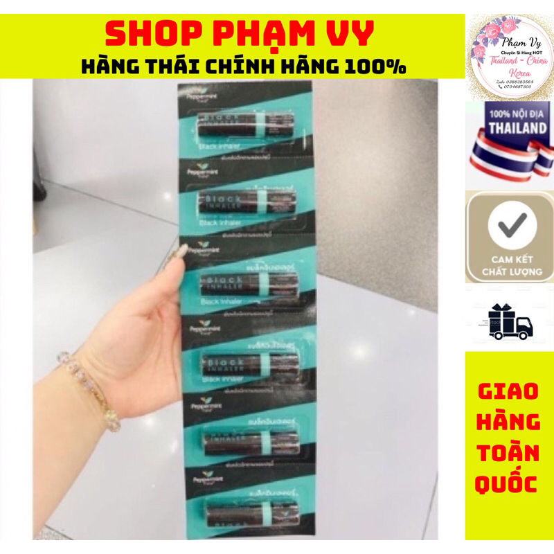 ỐNG HÍT MŨI BẠC HÀ