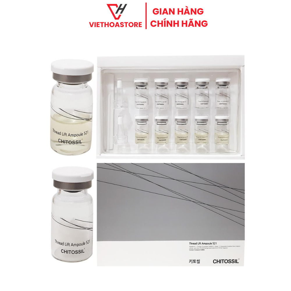 Cấy Chỉ Tơ Tằm Chitossil - Căng Bóng Da Tự Tiêu