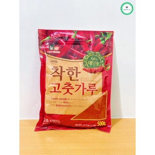 BỘT ỚT HÀN QUỐC 500G (VẢY/MỊN)