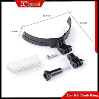 Gắn cằm gopro, bộ phụ kiện gắn cằm nón fullface, đai gắn camera hành trình lên cằm nón bảo hiểm