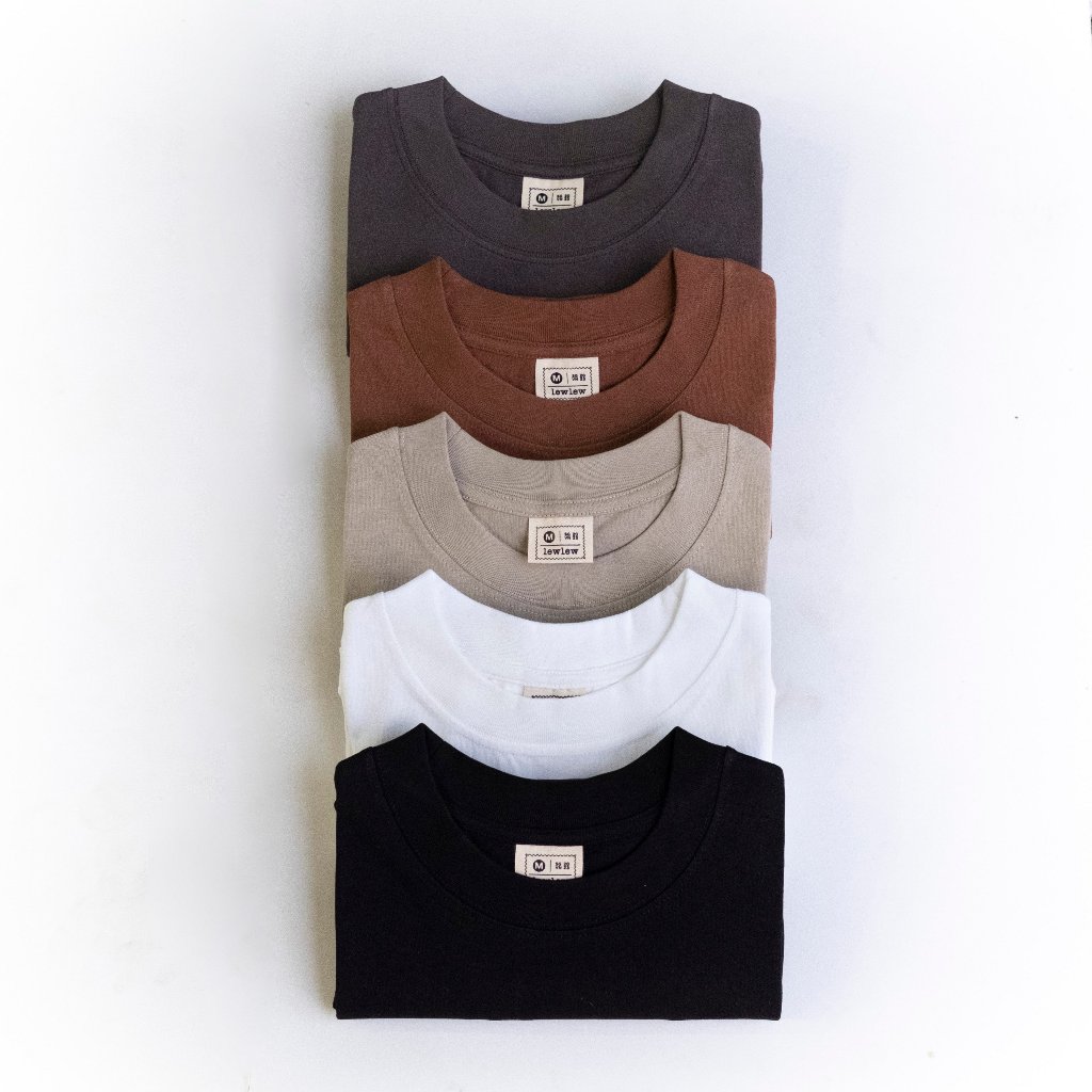 Áo thun nữ baby tee, áo thun trơn cotton BASIC TEE Tshirt - Lew Lew