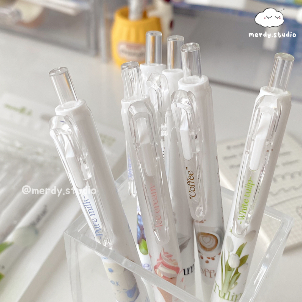 Bút gel MURA Life Notes Aesthetic ngòi 0.5mm