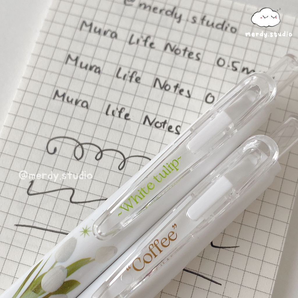 Bút gel MURA Life Notes Aesthetic ngòi 0.5mm