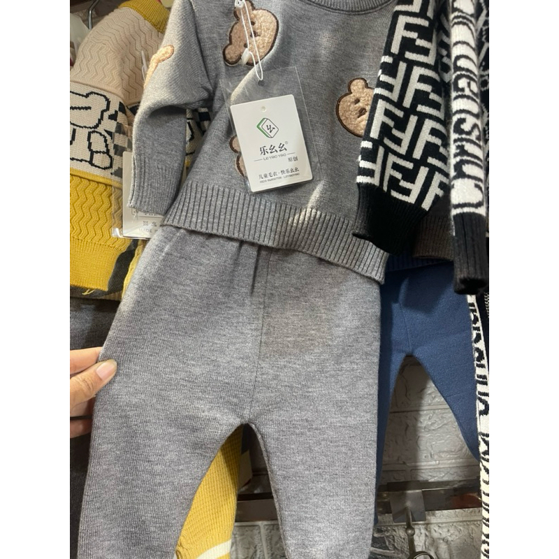 Set Bộ Len Body Size nhí hàng Quảng Châu cao cấp cho bé