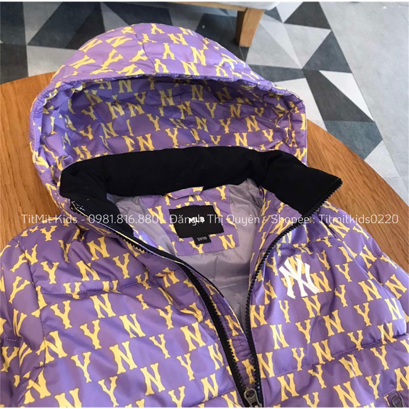 Áo phao đại hàn m.l.b bé trai bé gái 18-56kg