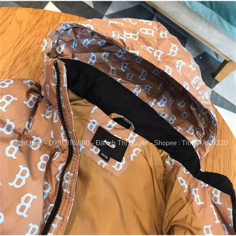 Áo phao đại hàn m.l.b bé trai bé gái 18-56kg